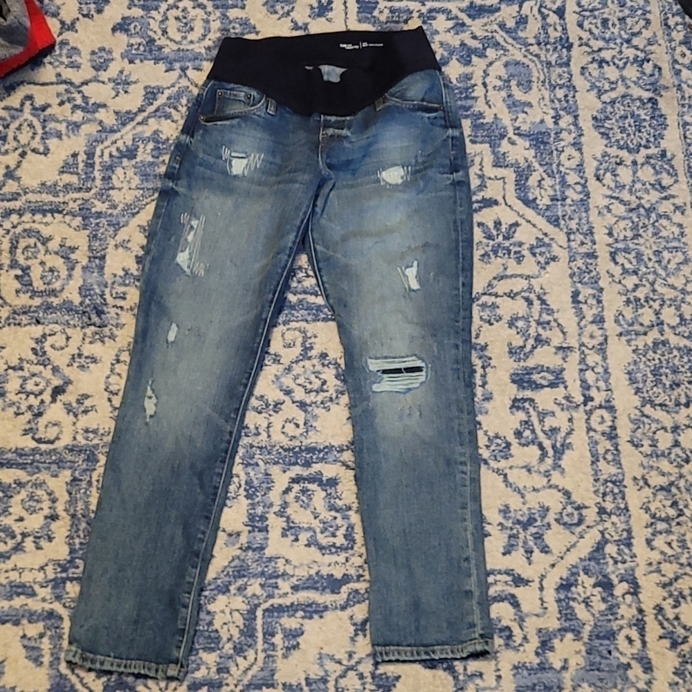 Gap maternity Best Girlfriend sz 26 jeans WJ21